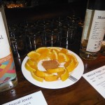 Traditional Mezcal Companion:  Oranges and Salt Con Gusano